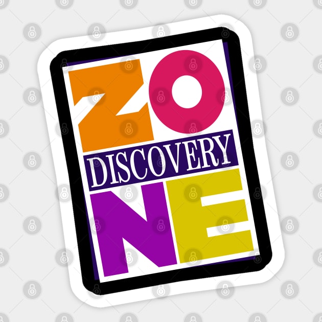 Discovery Zone Sticker by familiaritees